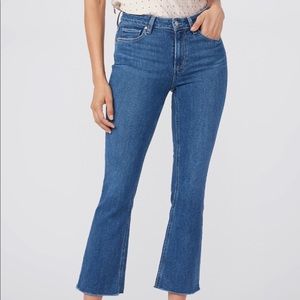 Paige jeans Colette crop flare size 28